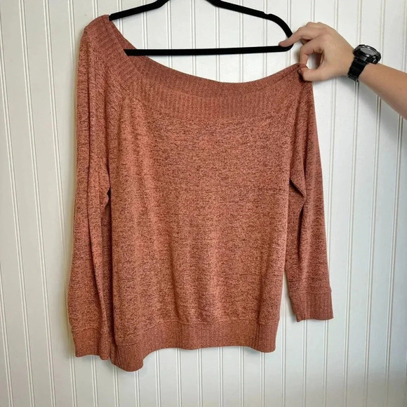 Torrid Super Soft one shoulder long sleeve knit top size 1X J13 - Picture 4 of 7